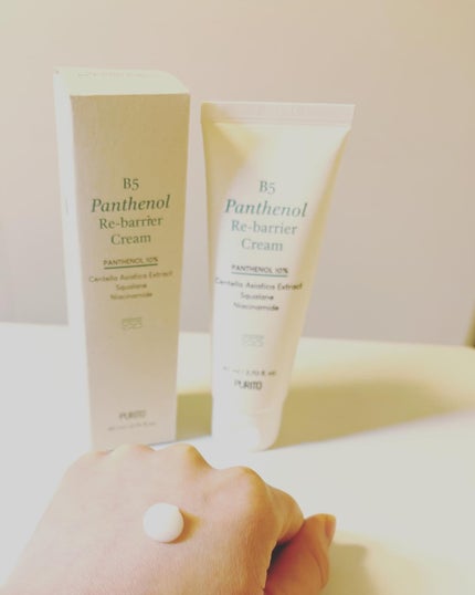 B5パンテノールリバリアクリーム/PURITO/フェイスクリームを使ったクチコミ(4枚目)