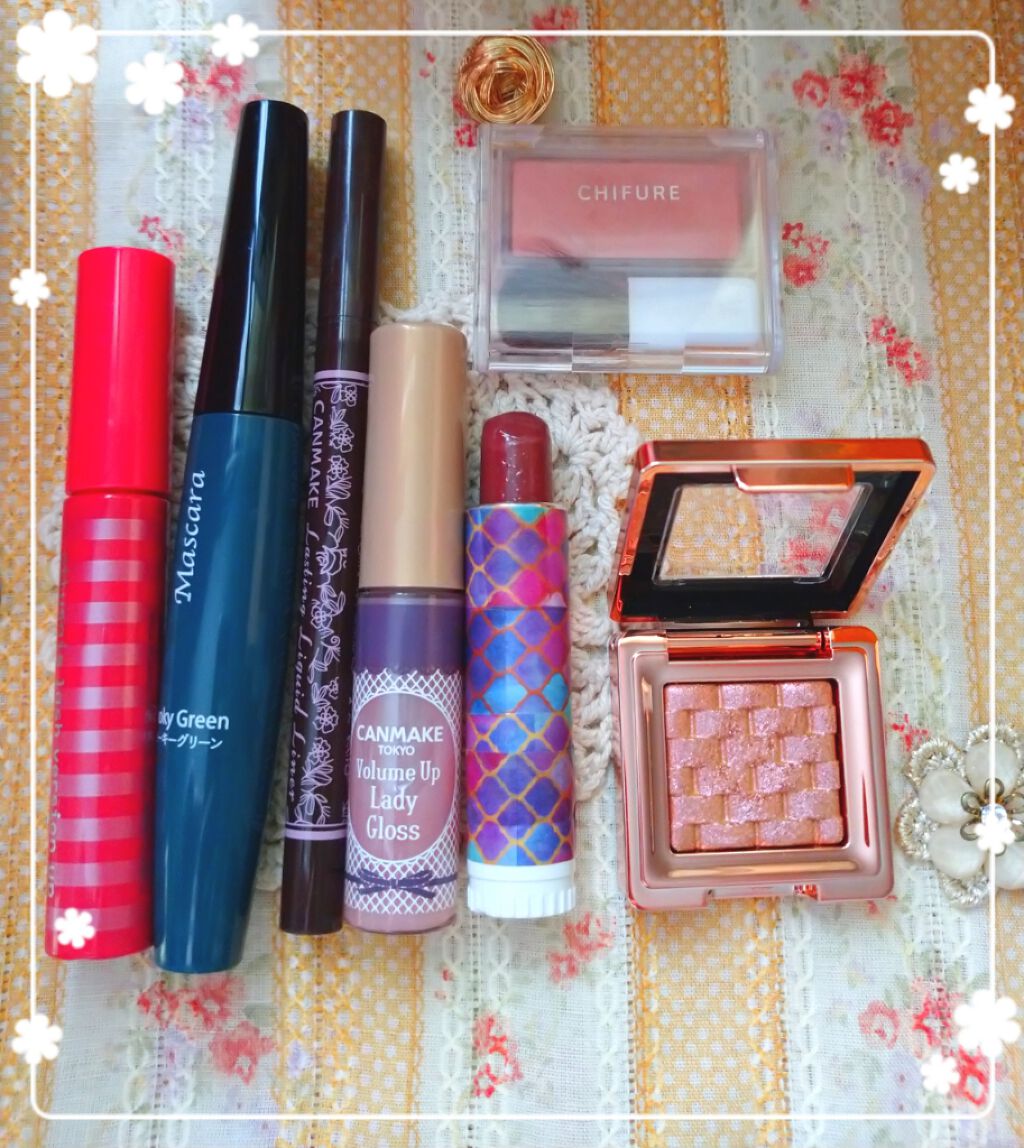 カラーマスカラD スモーキーグリーン/DAISO/マスカラを使ったクチコミ（1枚目）