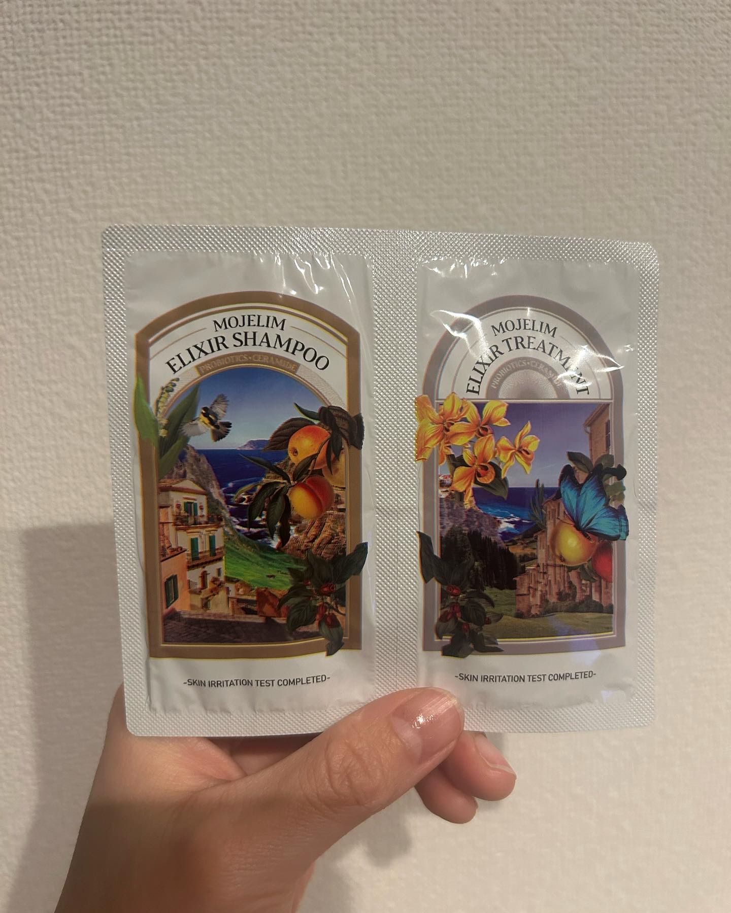 エリクサーシャンプー／トリートメント/MOJELIM/市販シャンプーを使ったクチコミ（1枚目）