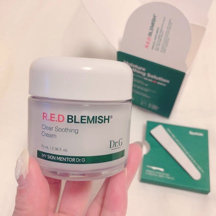 レッドブレミッシュ クリアスージングクリーム/Dr.G/フェイスクリームを使ったクチコミ(1枚目)