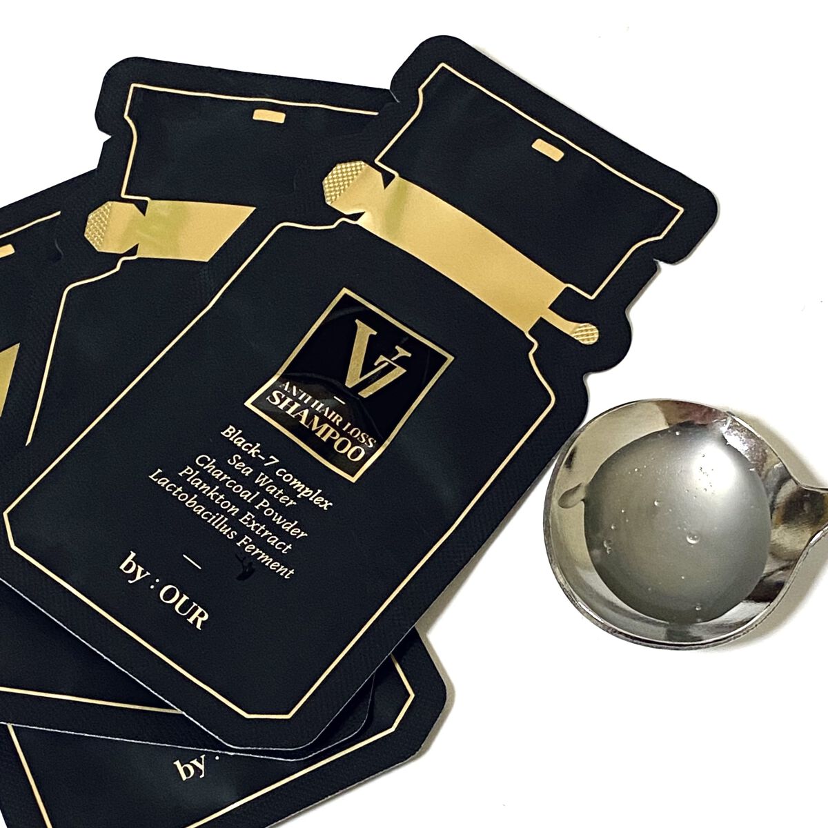 V7 アンチヘアロス シャンプー/by : OUR/サロンシャンプーを使ったクチコミ（2枚目）