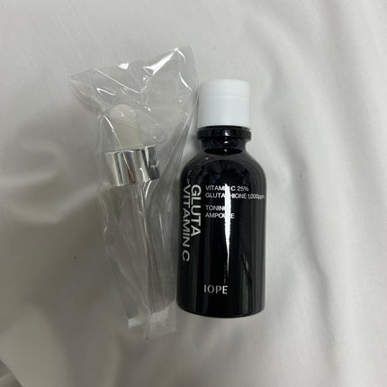 グルタ ビタミンC トーニング アンプル/IOPE/美容液を使ったクチコミ(2枚目)