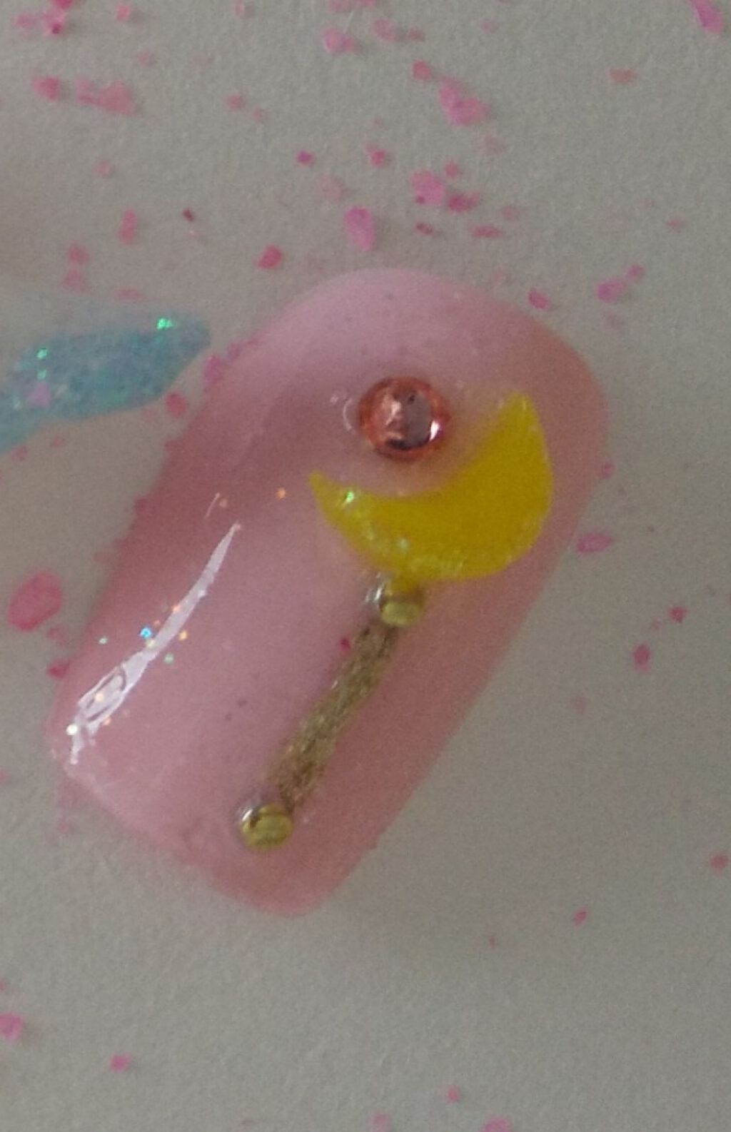 ネイルシール/DAISO/ネイルシールを使ったクチコミ（3枚目）