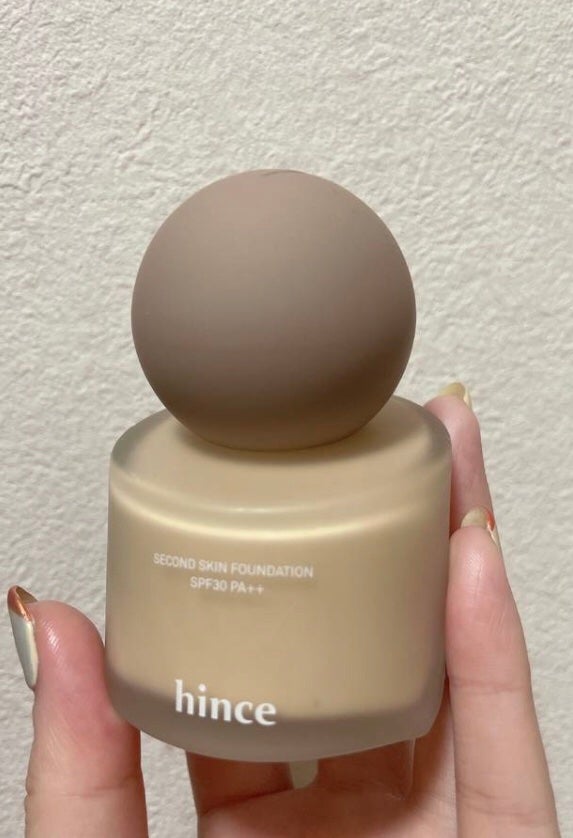 セカンドスキンファンデーション/hince/リキッドファンデーションを使ったクチコミ(1枚目)