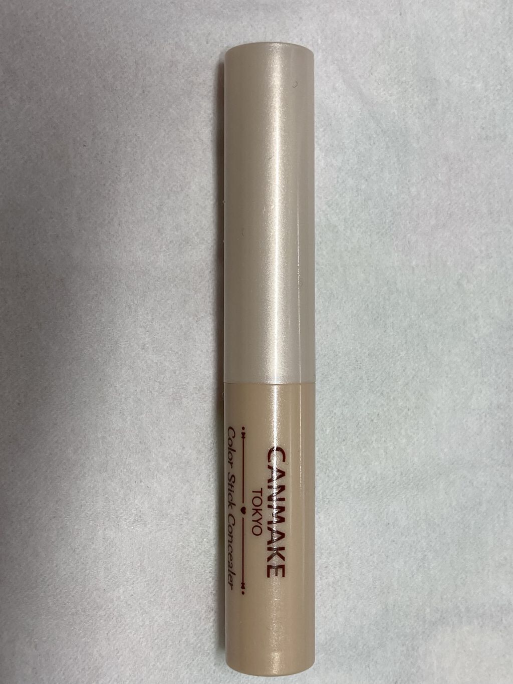 カラースティックコンシーラー 01 ナチュラルベージュ/キャンメイク/スティックコンシーラーを使ったクチコミ（1枚目）