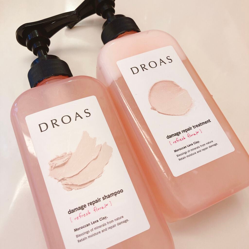 ダメージリペアシャンプー/トリートメント/DROAS/市販シャンプーを使ったクチコミ(2枚目)