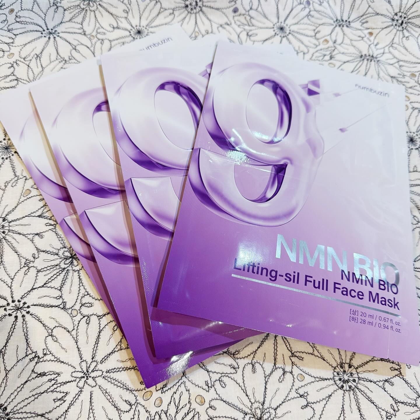 9番 NMNバイオリフトラッピングマスク/numbuzin/シートマスク・パックを使ったクチコミ（1枚目）