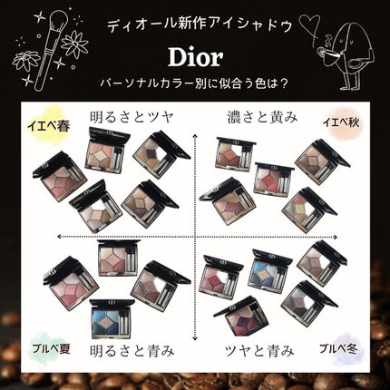 【旧】サンク クルール クチュール/Dior/アイシャドウパレットを使ったクチコミ(1枚目)