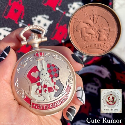 ワンダーランドティーパーティーチーク/Cute Rumor(可愛物語)/パウダーチークを使ったクチコミ(1枚目)