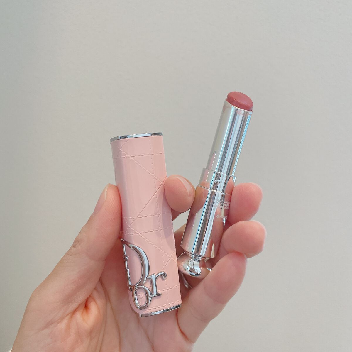 【旧】ディオールアディクトリップスティック(ケース) ピンク カナージュ/Dior/その他化粧小物を使ったクチコミ（2枚目）