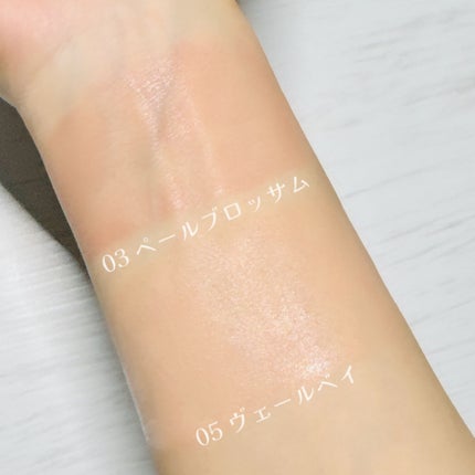 リキッドケアチーク 03 ペールブロッサム(PALE BLOSSOM)/nuse/リキッドチークを使ったクチコミ(3枚目)