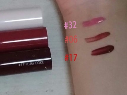 ジューシーラスティングティント/rom&nd/リップティントを使ったクチコミ(3枚目)