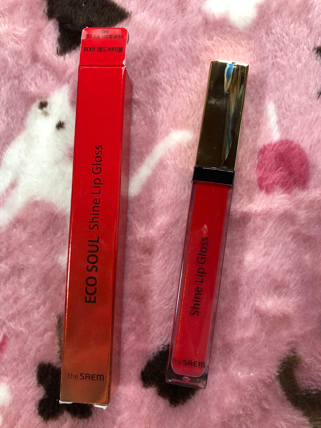 ザ セム エコソウル シャインリップグロス/the SAEM/リップグロスを使ったクチコミ(2枚目)