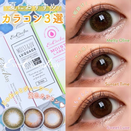 エバーカラーワンデー ルクアージュ/エバーカラー/ワンデー(1DAY)カラコンを使ったクチコミ(1枚目)