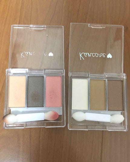 カンコレアイシャドウ/DAISO/アイシャドウパレットを使ったクチコミ(2枚目)