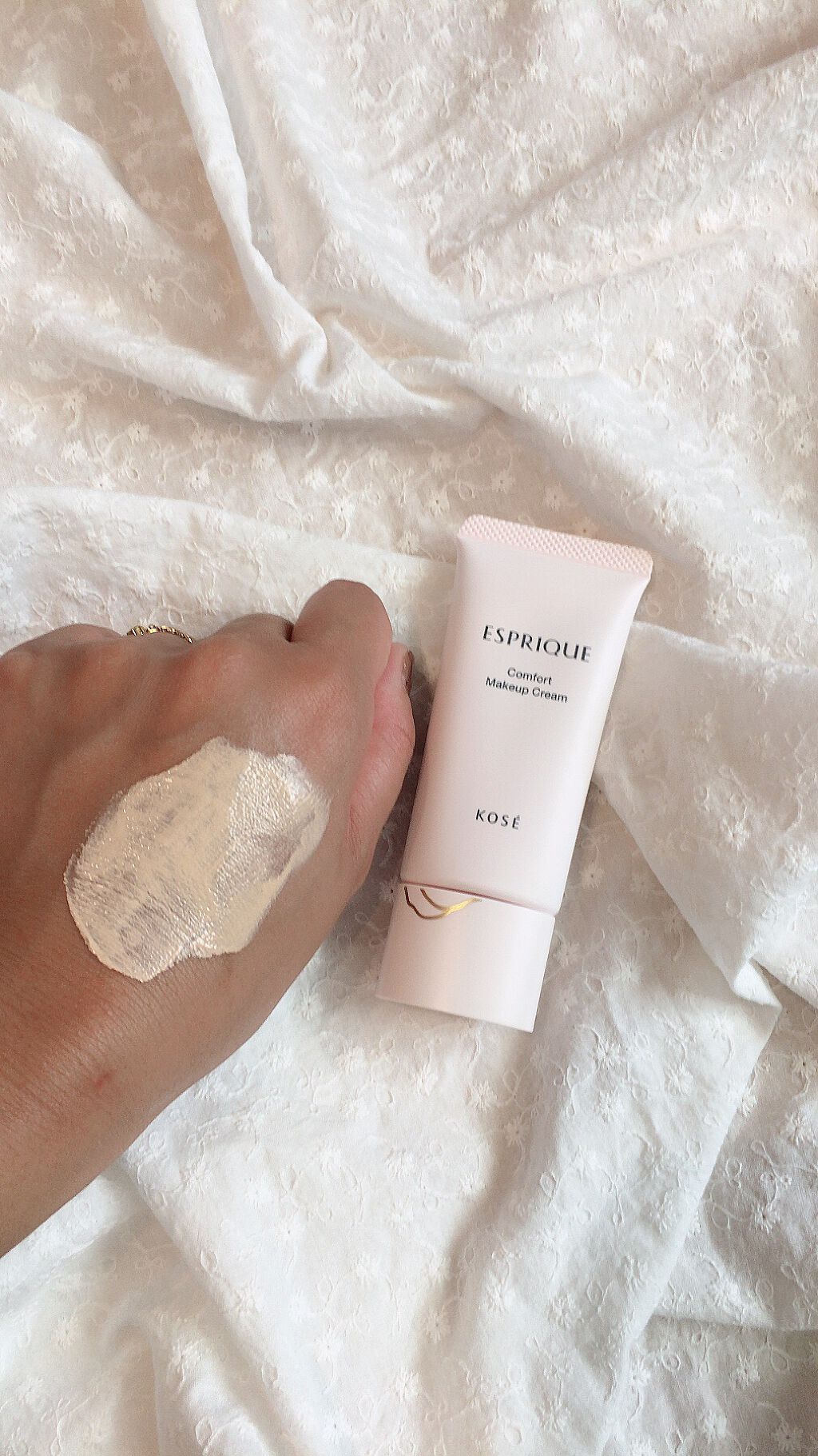 コンフォート メイククリーム〈色つき美容クリーム〉/ESPRIQUE/化粧下地を使ったクチコミ（2枚目）