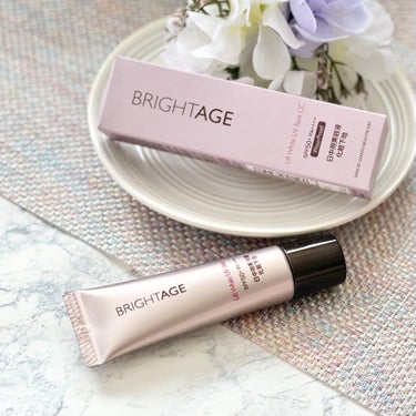 BRIGHTAGE リフトホワイト UVベース CCのクチコミ「リニューアル新発売！

複雑なエイジング悩みをケアしながら
ワンランクアップの仕上がりが叶うC.....」（2枚目）