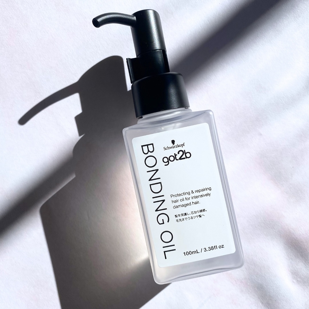 ボンディング・オイル/got2b/ヘアオイルを使ったクチコミ（2枚目）