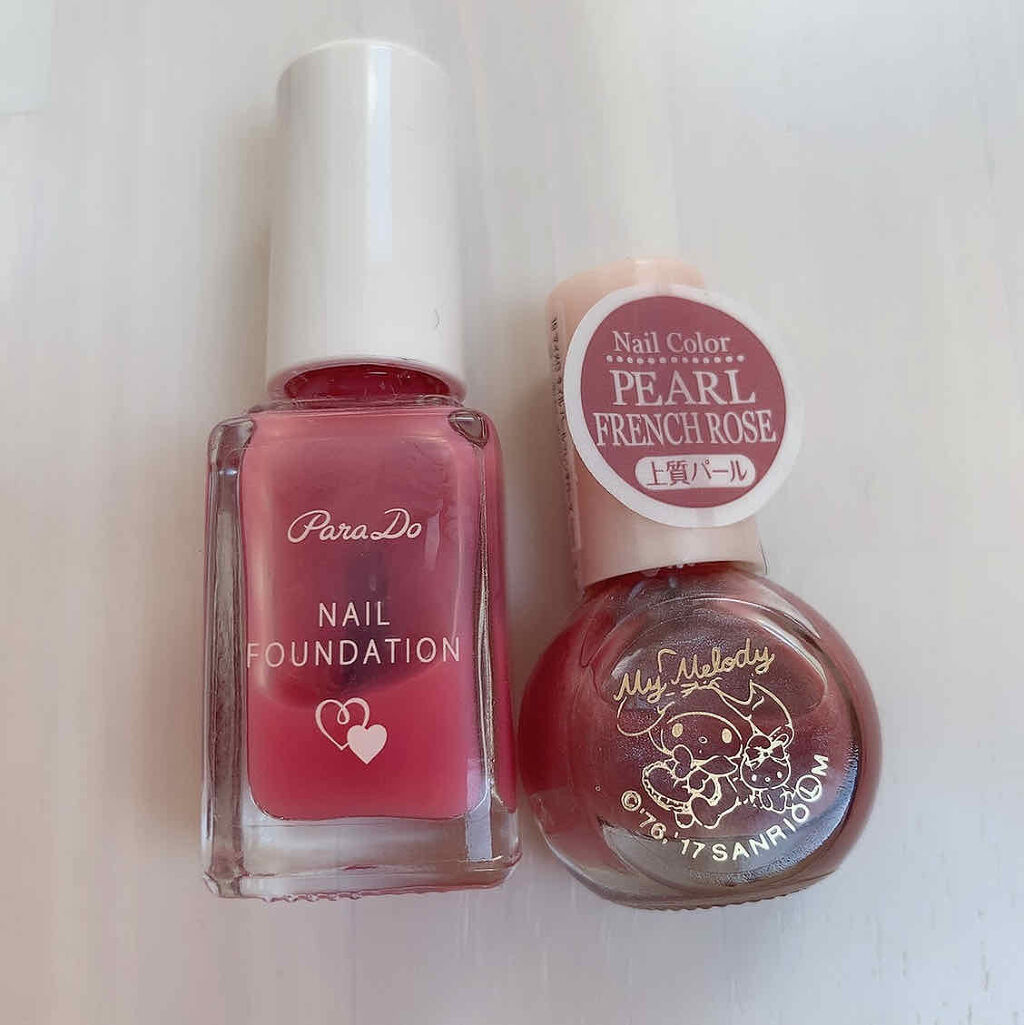 ネイルファンデーション/パラドゥ/マニキュアを使ったクチコミ（2枚目）