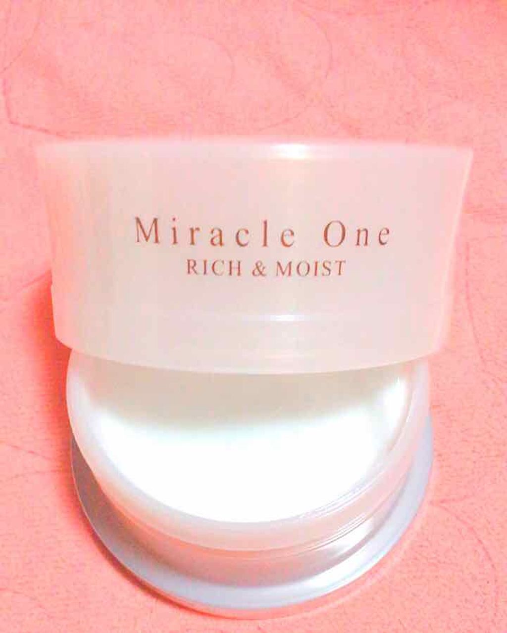 ミラクルワン リッチ&モイスト/RF28/オールインワン化粧品を使ったクチコミ(1枚目)