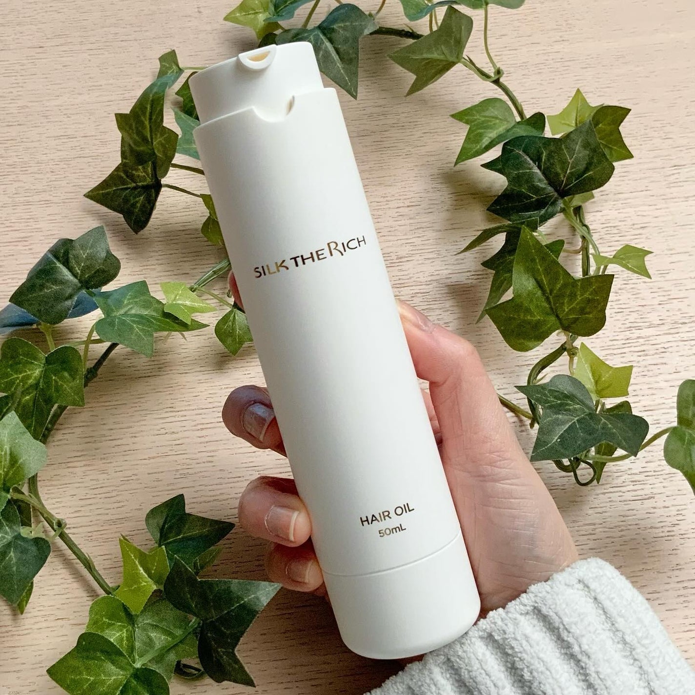 ザ・リッチ ヘアオイルGPF/SILK THE RICH/ヘアオイルを使ったクチコミ(2枚目)