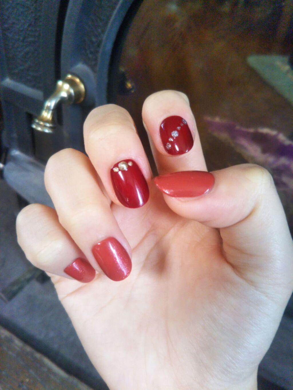 ウィンマックス ネイルスパークス/DAISO/マニキュアを使ったクチコミ(2枚目)