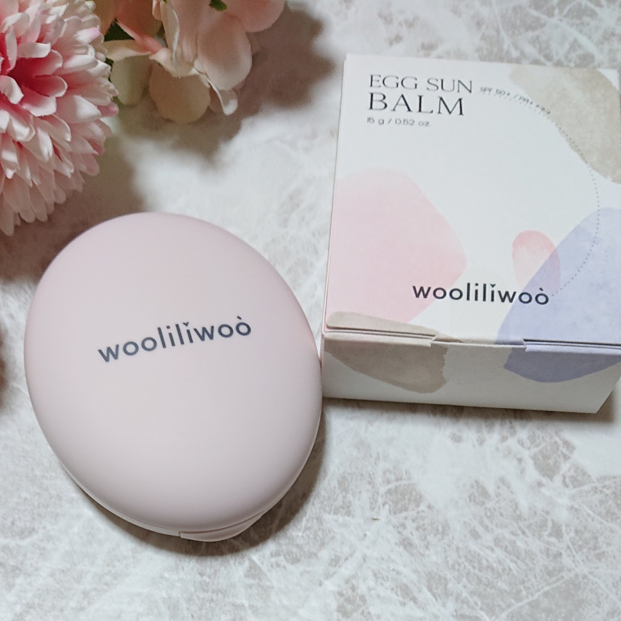 エッグサンクッション/wooliliwoo/日焼け止めローションを使ったクチコミ（2枚目）