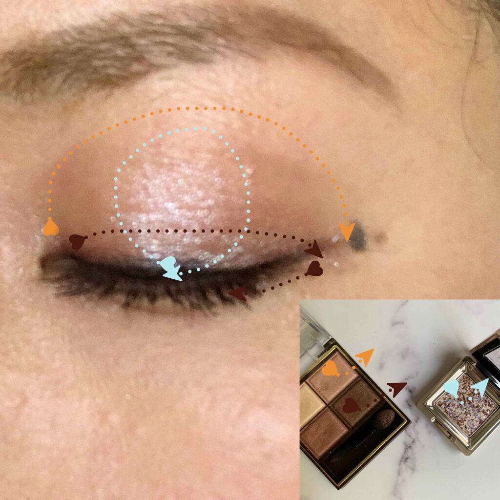 スキニーリッチシャドウ/excel/アイシャドウパレットを使ったクチコミ（3枚目）