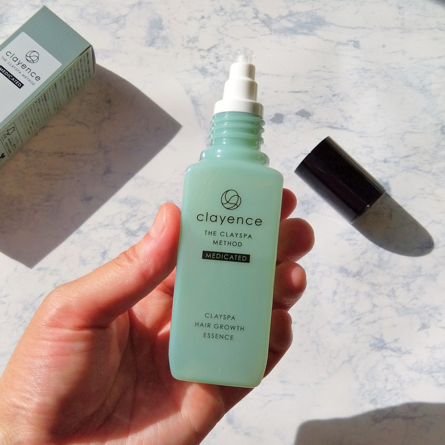 クレイスパ 薬用育毛刺 ヘアグロウ/clayence/頭皮ローションを使ったクチコミ(3枚目)