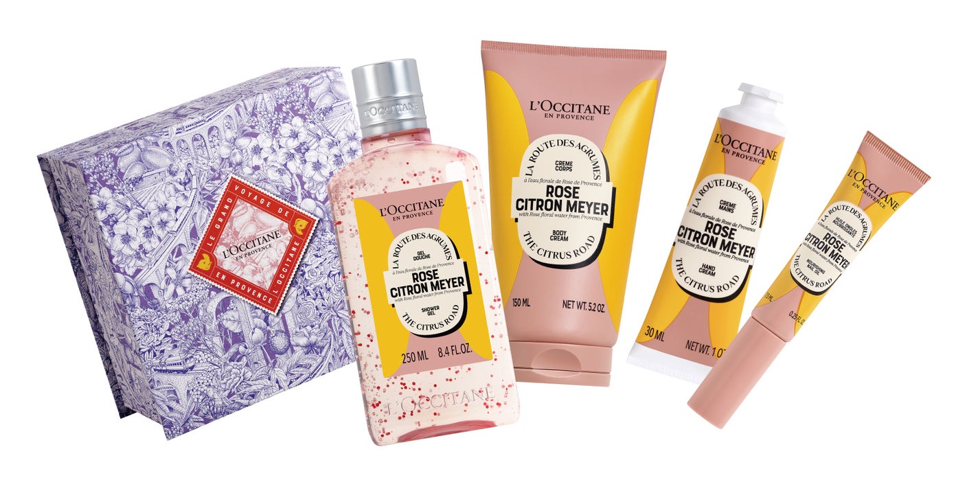 新商品!L'OCCITANE ローズ シトロン メイヤー コンプリート ホリデー 試してみた】ローズシトロンメイヤー コンプリートセット L