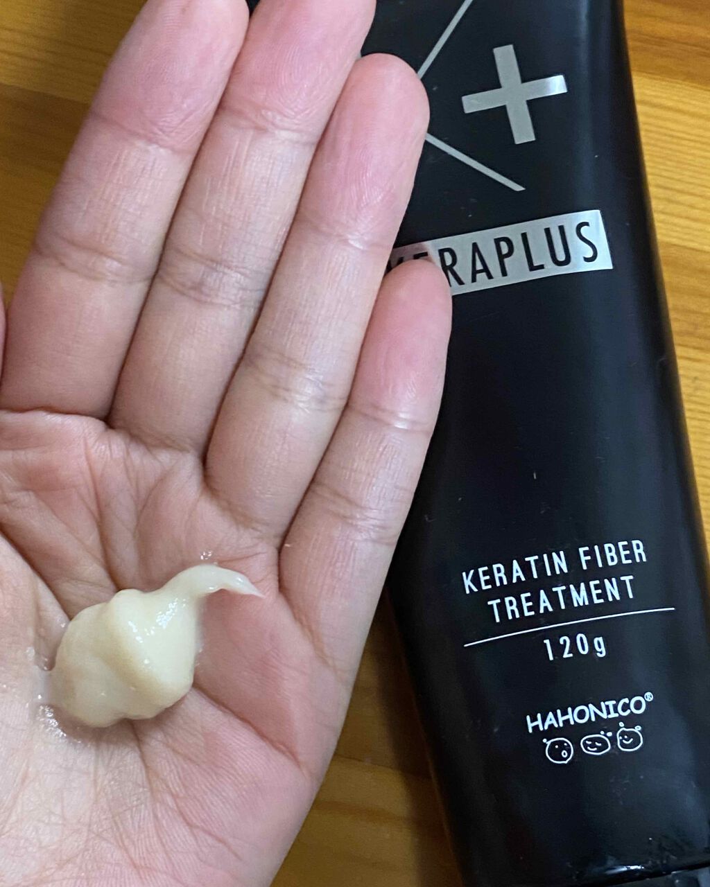 ハホニコ ケラプラス ファイバートリートメント/HAHONICO/洗い流すヘアトリートメントを使ったクチコミ（2枚目）