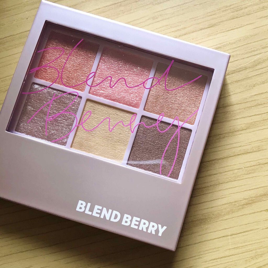 オーラクリエイション/BLEND BERRY/アイシャドウパレットを使ったクチコミ(2枚目)