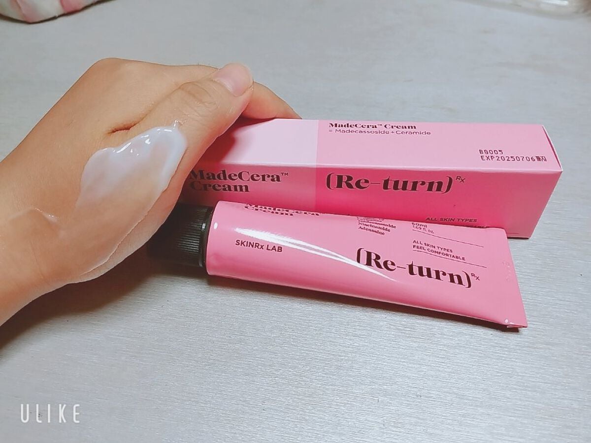 マデセラクリーム/SKINRx LAB/フェイスクリームを使ったクチコミ(2枚目)