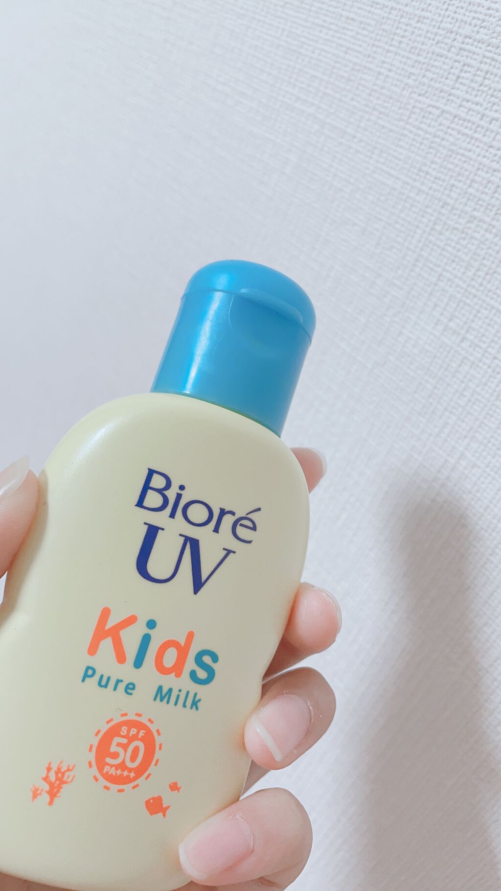 ビオレUV キッズピュアミルク/ビオレ/日焼け止めミルクを使ったクチコミ（1枚目）