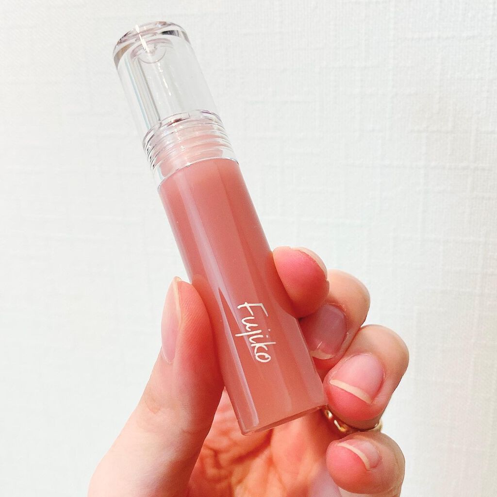 ニュアンスラップティント 02 珊瑚ローズ/Fujiko/リップティントを使ったクチコミ（1枚目）