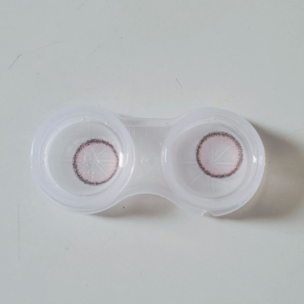ViVi Ring 1Month ピンク/OLENS/カラーコンタクトレンズを使ったクチコミ（3枚目）