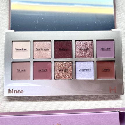 ニューデップスアイシャドウパレット/hince/アイシャドウパレットを使ったクチコミ(2枚目)