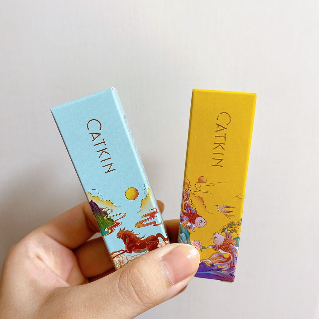 春江花月 保湿リップクリーム/CATKIN/リップケアを使ったクチコミ(8枚目)