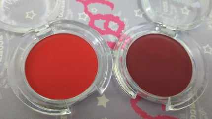 カンコレ クリームチーク/DAISO/ジェル・クリームチークを使ったクチコミ(2枚目)