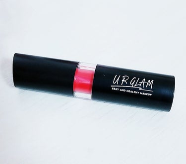 UR GLAM　CREAMY LIPSTICK EX レッド/U R GLAM/口紅を使ったクチコミ（1枚目）