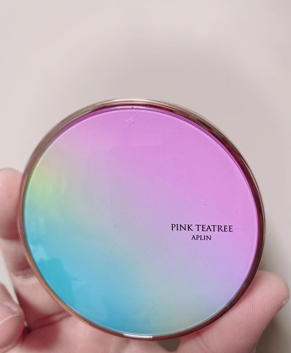 ピンクティーツリーカバークッション/APLIN/クッションファンデーションを使ったクチコミ(1枚目)