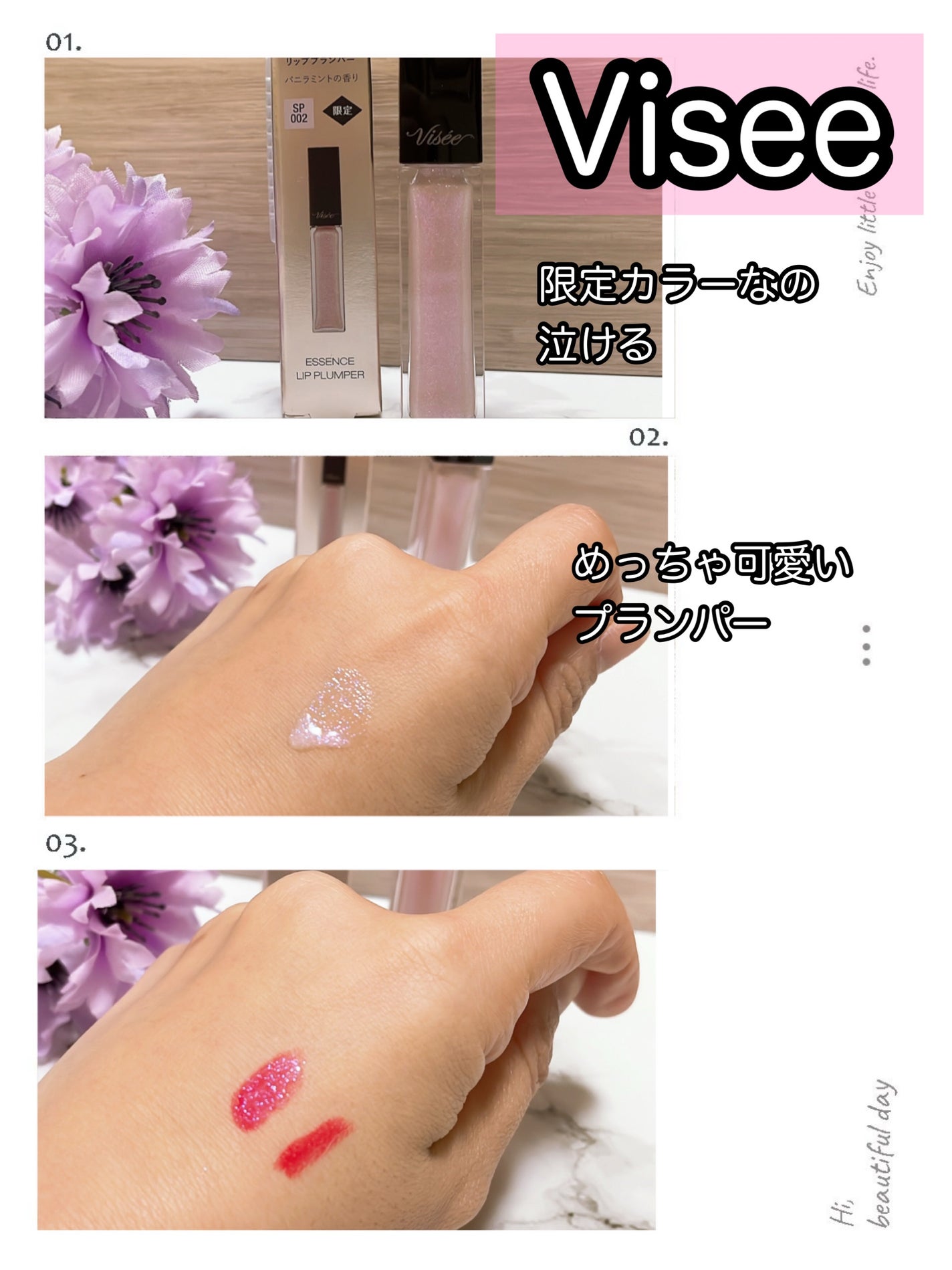 エッセンス リッププランパー/Visée/リッププランパーを使ったクチコミ(1枚目)