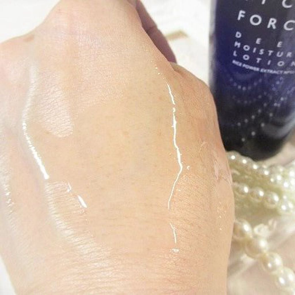 ディープモイスチュアローション/ライスフォース/化粧水を使ったクチコミ(8枚目)