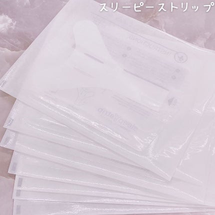 てぃ⋈コスメlover on LIPS 「.⋆⸜睡眠中の呼吸を改善するお口テープ😴⸝⋆ ❤︎︎****︎..」(4枚目)