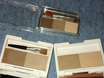 ミックスアイブロウ 04 グレイッシュブラウン/キャンメイク/パウダーアイブロウを使ったクチコミ(2枚目)