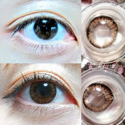 フラワーアイズ ワンデー クロッシェ/株式会社ビューフロンティア/ワンデー(1DAY)カラコンを使ったクチコミ(4枚目)