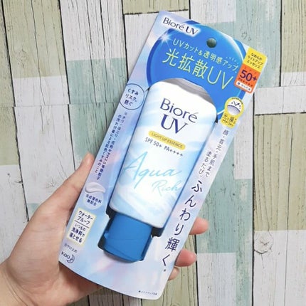 ビオレUV アクアリッチ ライトアップエッセンス/ビオレ/日焼け止めクリームを使ったクチコミ(1枚目)