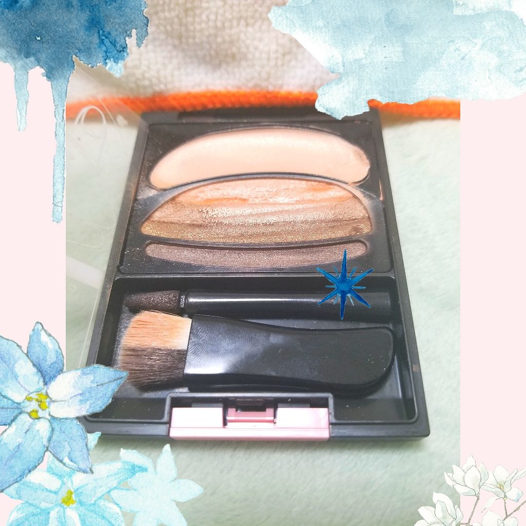 ブラシひと塗りシャドウ/オーブ/アイシャドウパレットを使ったクチコミ（2枚目）