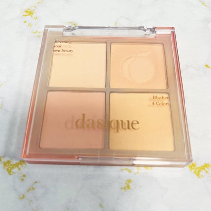 ブレンディングムードチーク/dasique/パウダーチークを使ったクチコミ(2枚目)