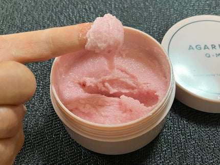 Q+Me スウィート ボム タラソ スクラブ/AGARISM/バスト・ヒップケアを使ったクチコミ(2枚目)